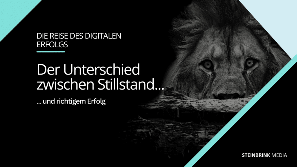 Der Unterschied zwischen Stillstand und richtigem Erfolg